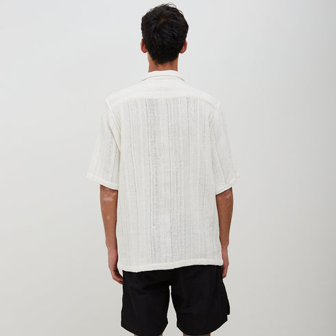 Sunflower Spacey SS Shirt Off White 1157 Degli Uberti